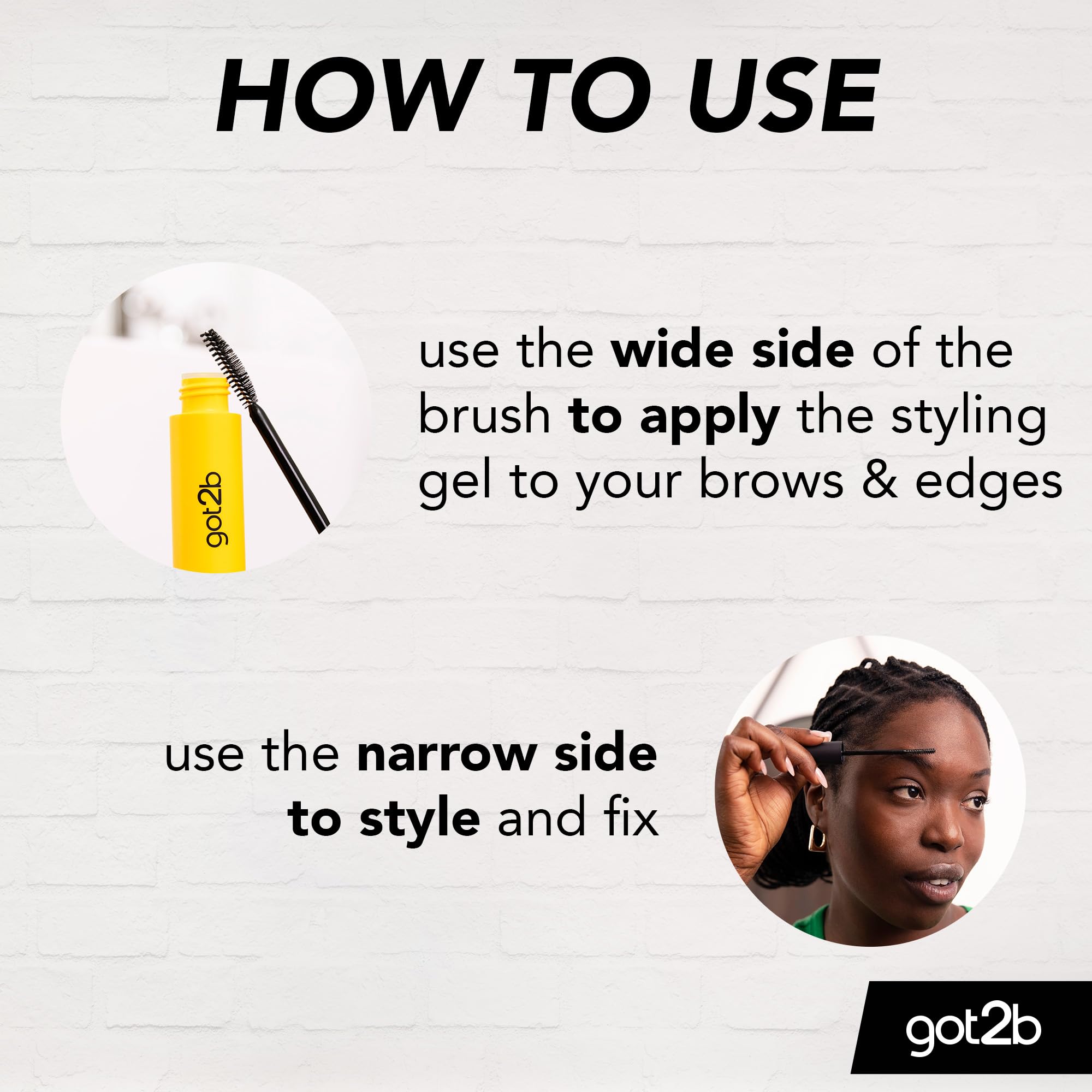 got2b Glued 16ml tube is travel-friendly for on-the-go touch-ups