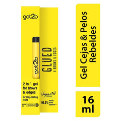 got2b Glued 2in1 wand with dual-fiber brush defines brows and edges easily