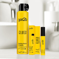 Got2B Glued Blasting Freeze Spray weather-proof hold outdoors.