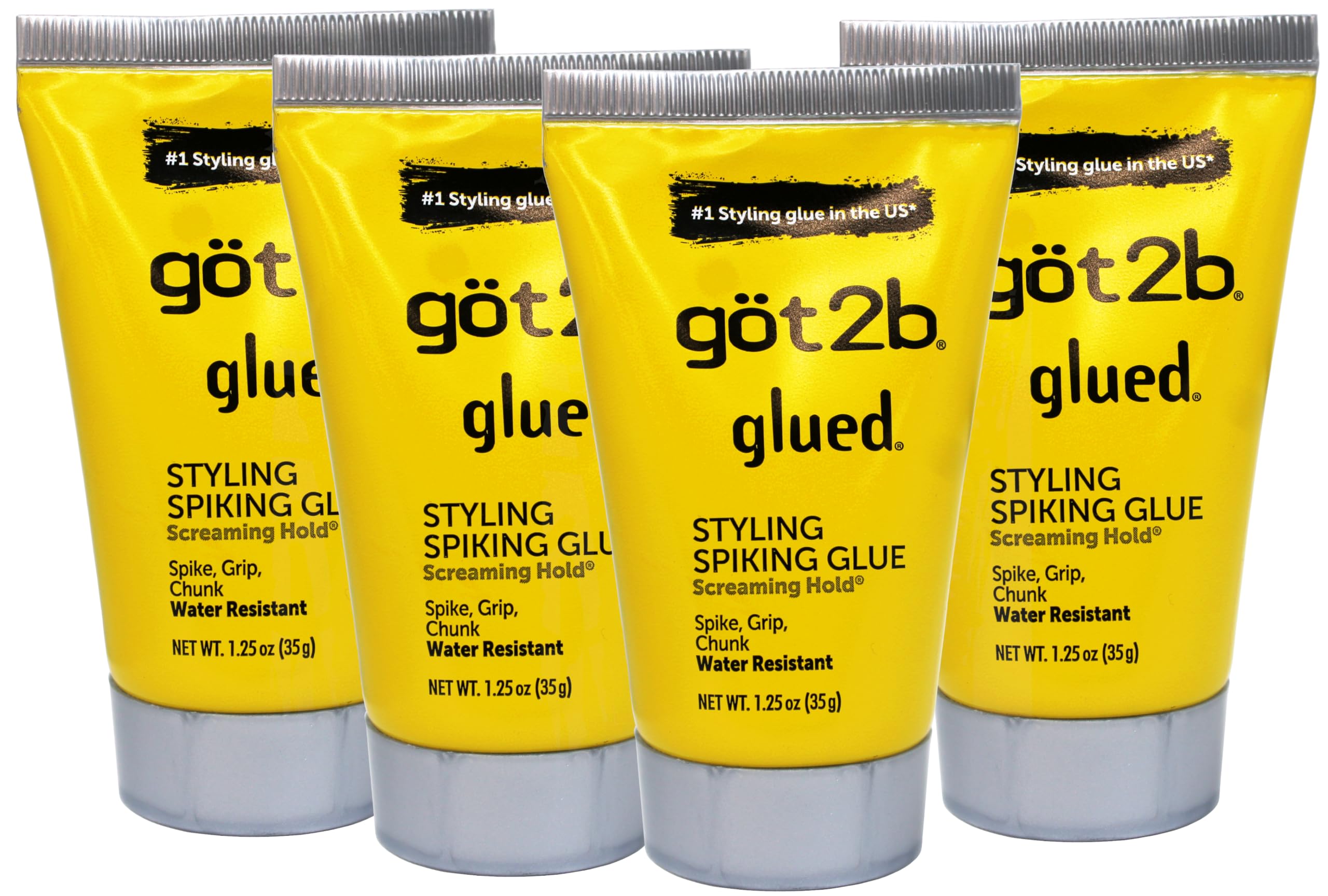Got2B Glued bottle close-up showing strong hold for bold spikes.