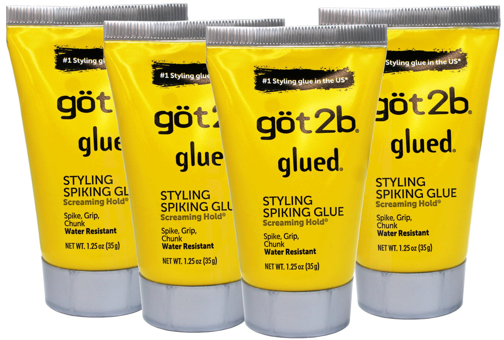 Got2B Glued bottle close-up showing strong hold for bold spikes.