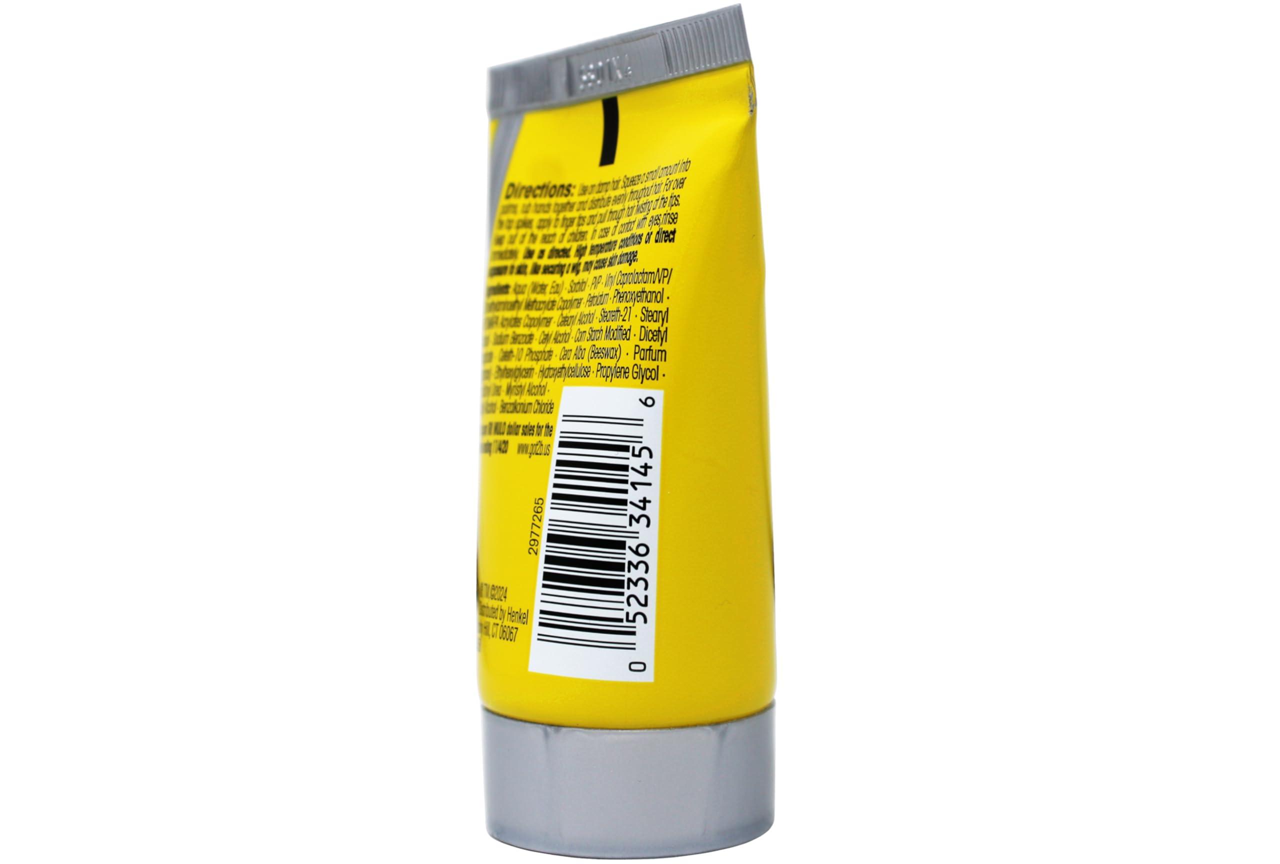 Got2B Glued Styling Spiking Glue resists water, keeping style intact after splashes or rain.