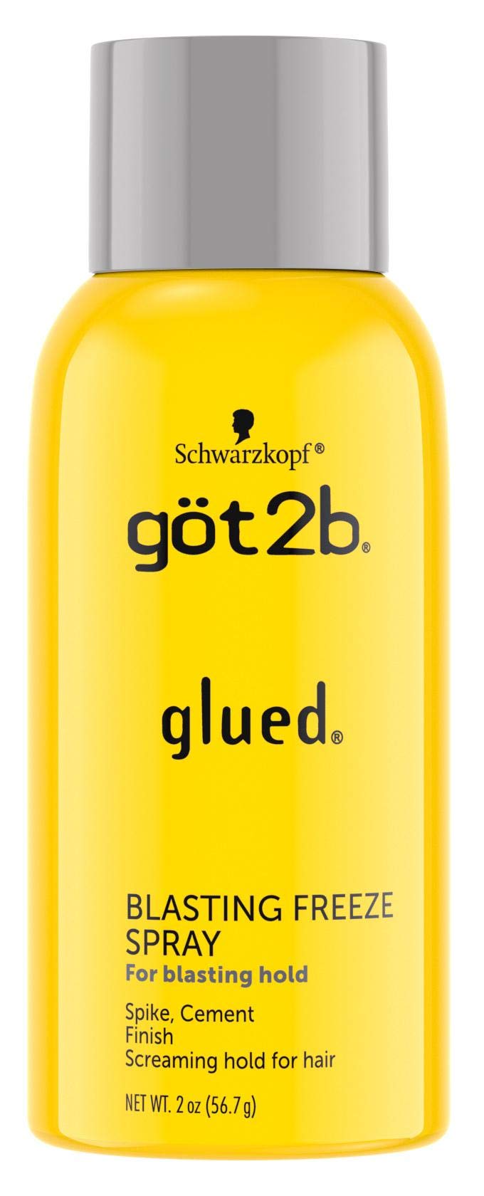 Got2B Got 2 B Glued Blasting Freeze Spray pack of 2 provides robust hold and quick-dry finish.