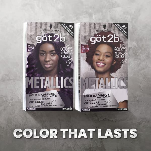 Instrucciones de uso de Got2b Metallics para resultados consistentes.