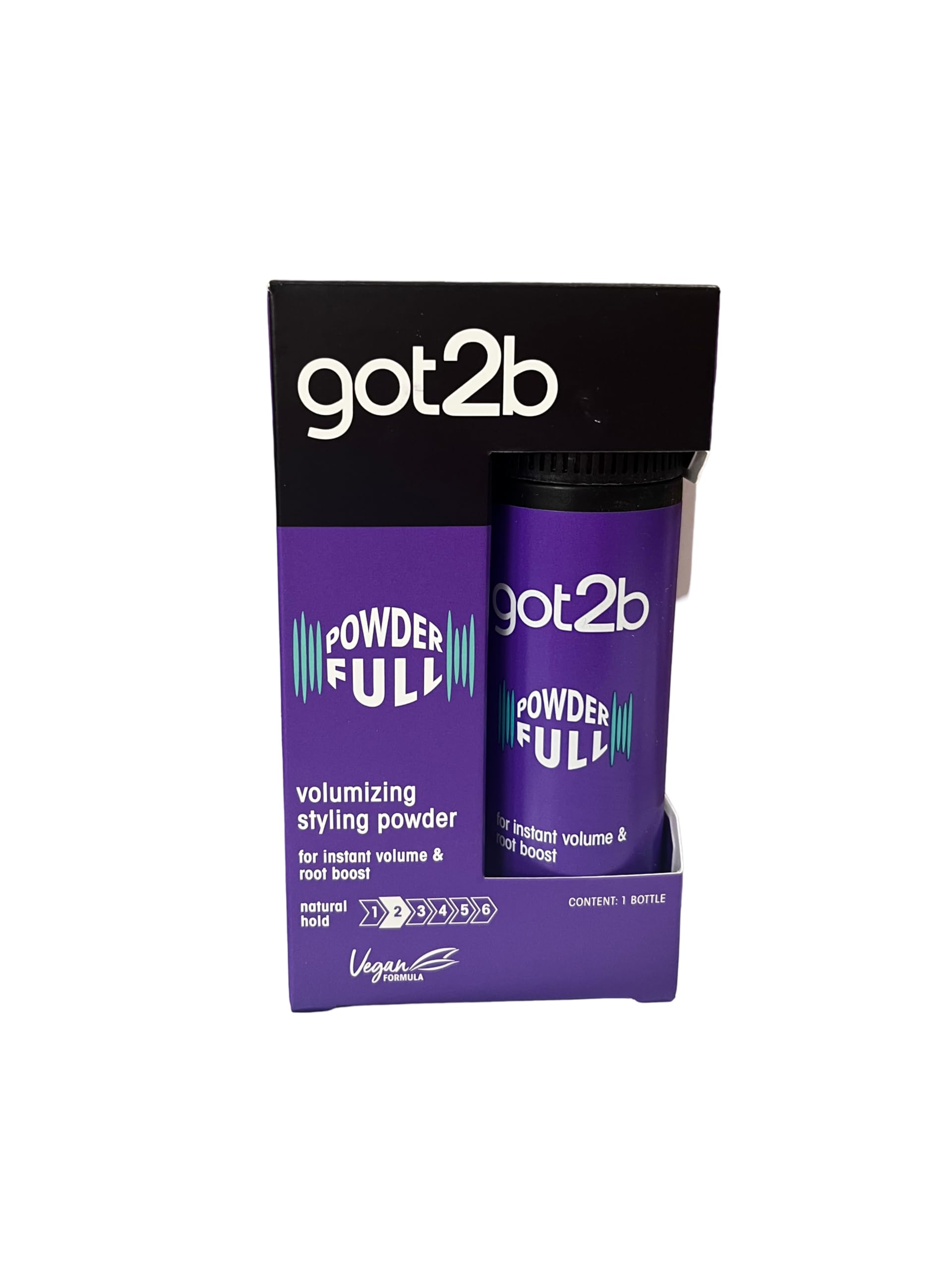 Got2B Powderful long-lasting hold with easy application.