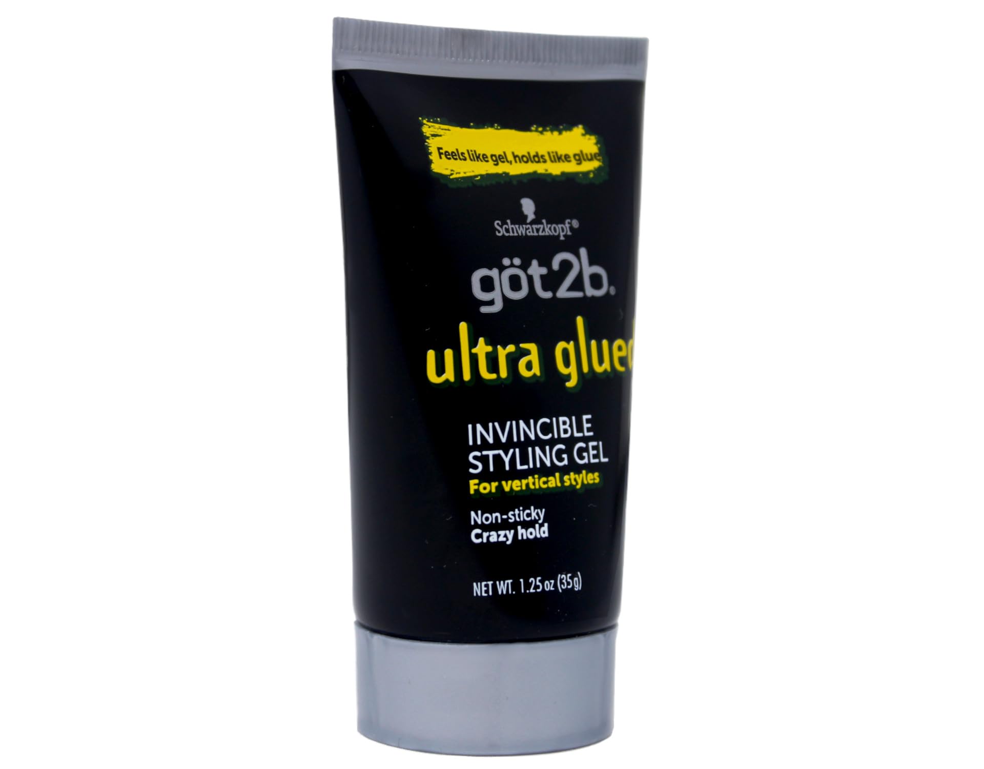 Got2B Ultra Glued Invincible Styling Gel washout-ready for easy rinse and clean finish