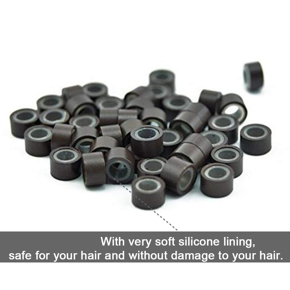 GOTDYA I Tip weave beads ideal for seamless extensions installation.