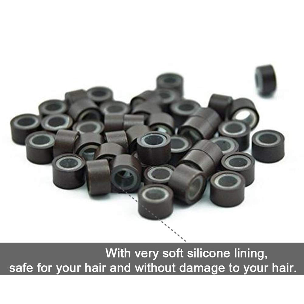 GOTDYA I Tip weave beads ideal for seamless extensions installation.