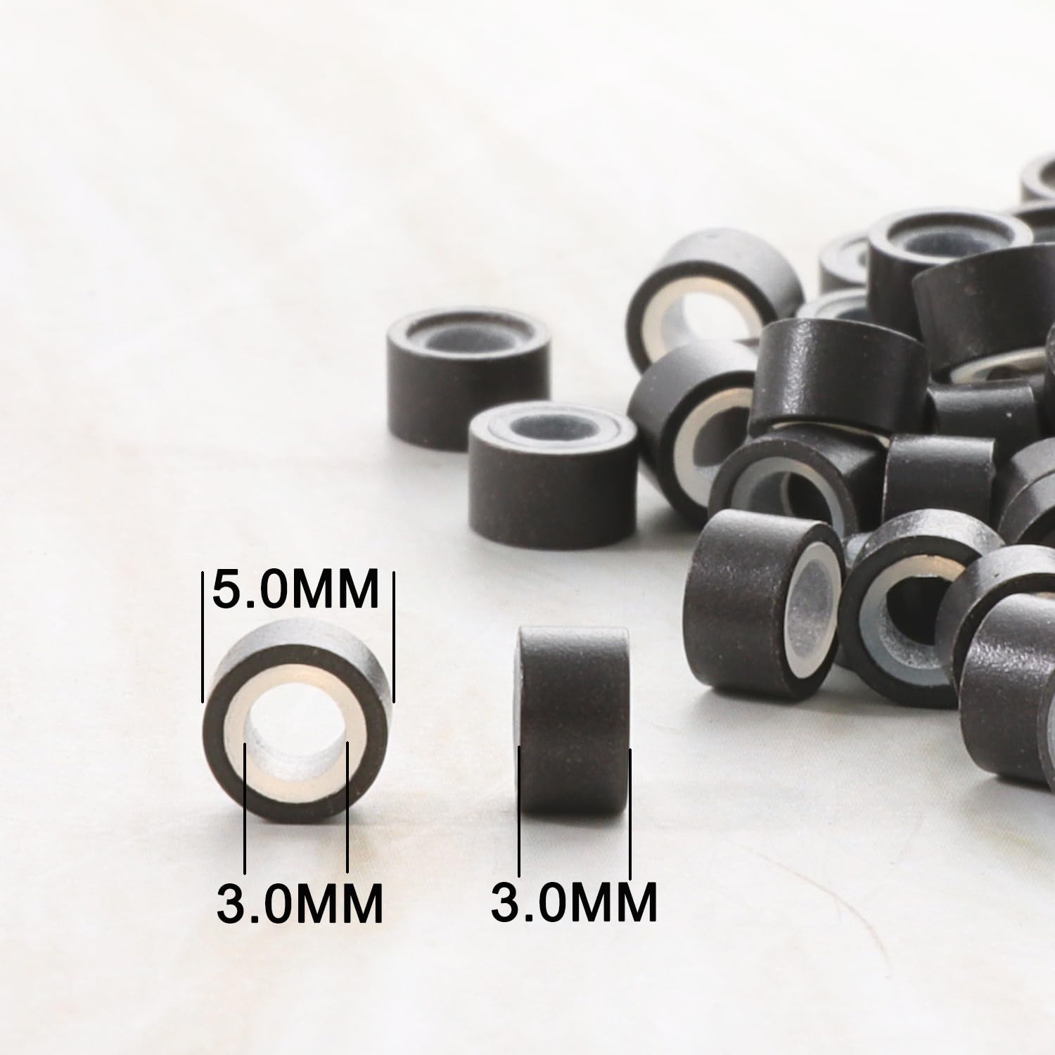 GOTDYA micro link i tip beads packaging ready for secure weft installation