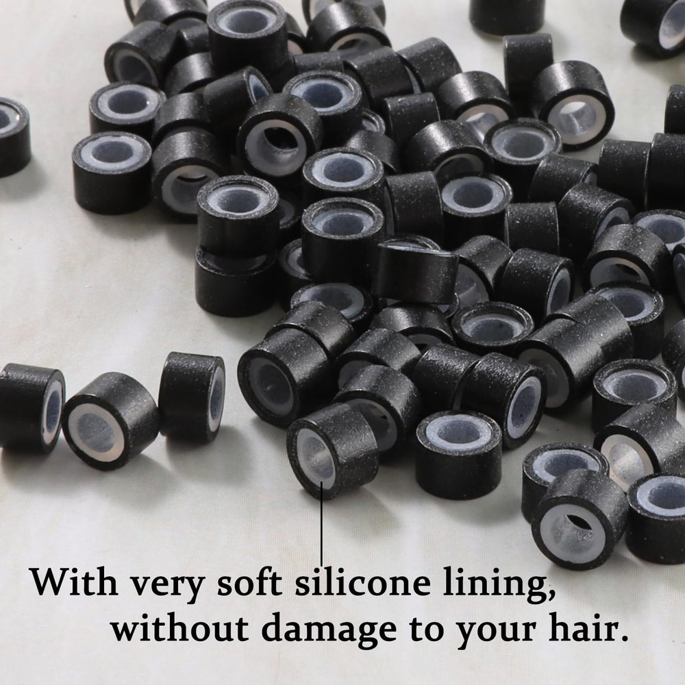GOTDYA silicone-lined micro rings for comfortable, slip-resistant wear.