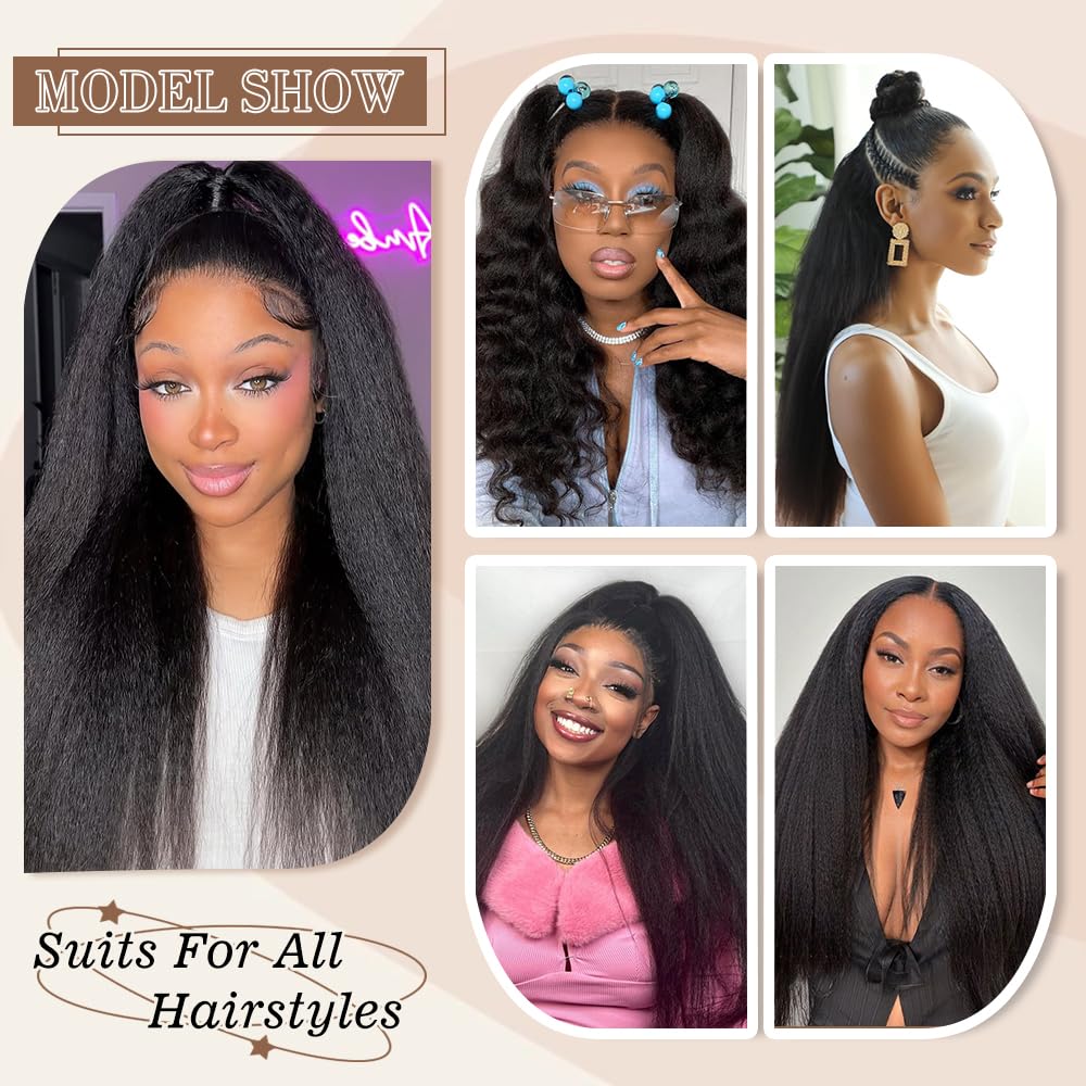 Goulus 180% density wig delivers fuller volume instantly.