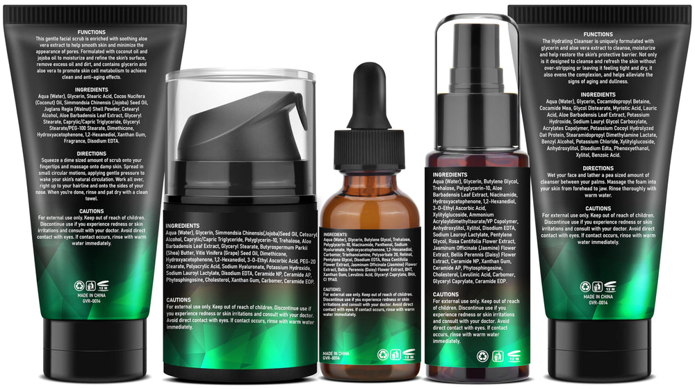 GOWLAVER all-skin-types hydration illustration highlighting universal suitability.