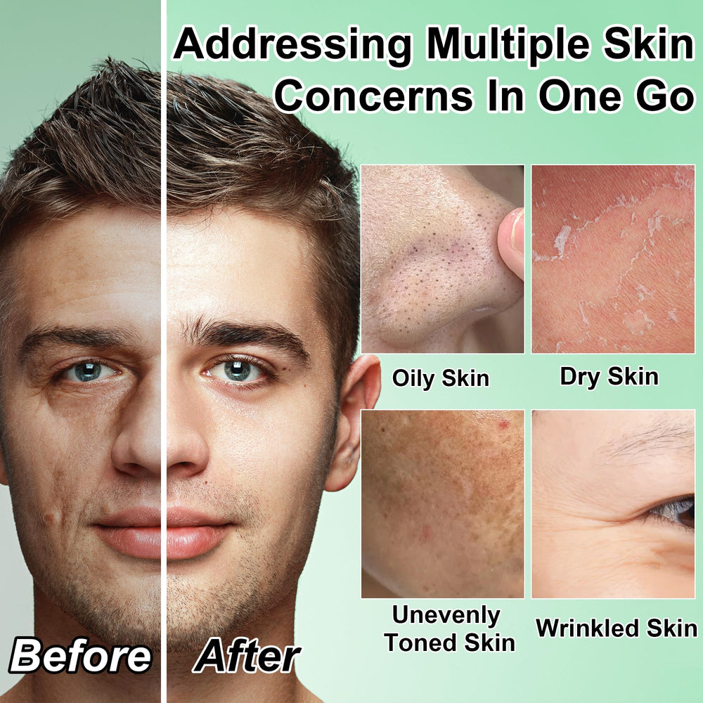 GOWLAVER men's cleanser pump for clean, hydrated skin without tightness.