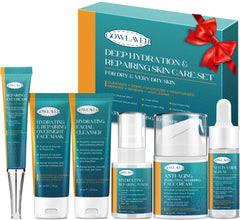 GOWLAVER Skin Care Set facial cleanser image—gentle cleanse leaves skin refreshed.