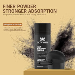 gowwim hair fibers hairline-thickening delivers subtle volume along the hairline.