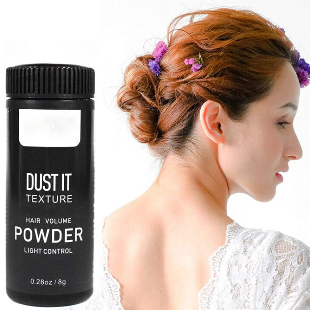 gowwim styling volume powder colorless formula clean look without scent