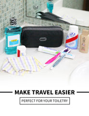 GOX toiletry bag uses waterproof and dustproof 420D ripstop material for travel durability