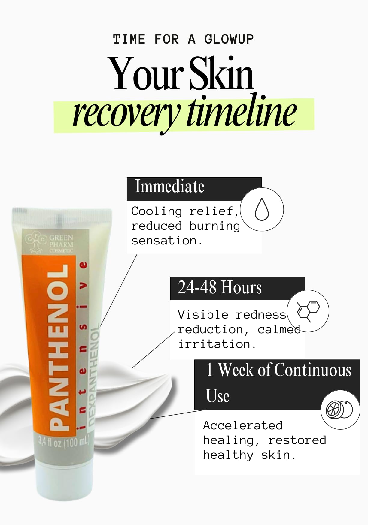 GPC Green Pharm Cosmetic hair-transplant-support showcases protective, hydrating care for post-procedure skin.