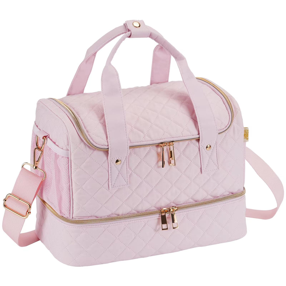 GR69N Nail Polish Organizer Case front view showcases roomy storage for neat, accessible polishes.