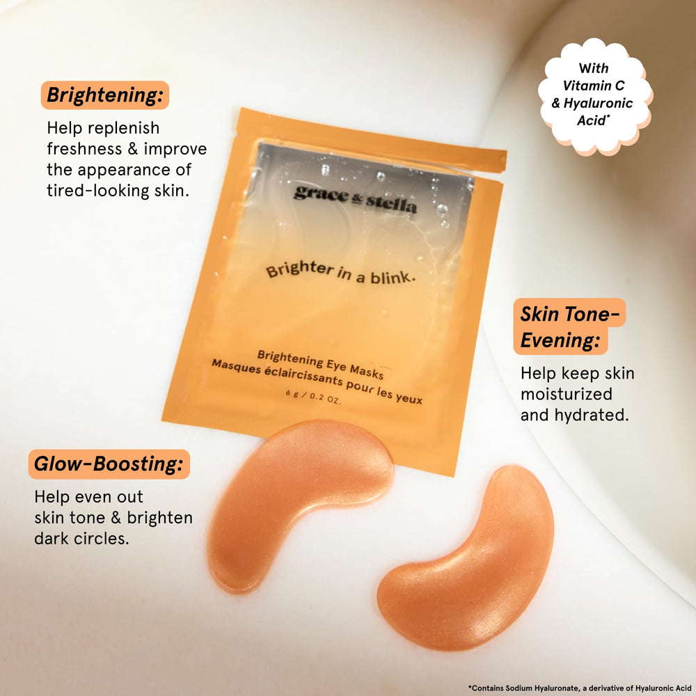 grace & stella macro texture shot of orange gel highlighting moisturizing finish