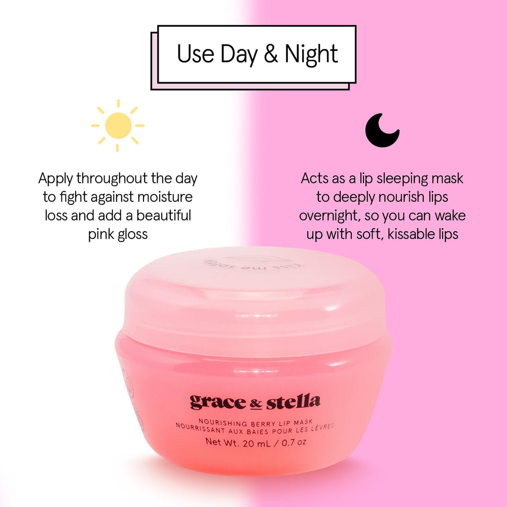 Grace & Stella beach bag lip balm keeps lips moisturized