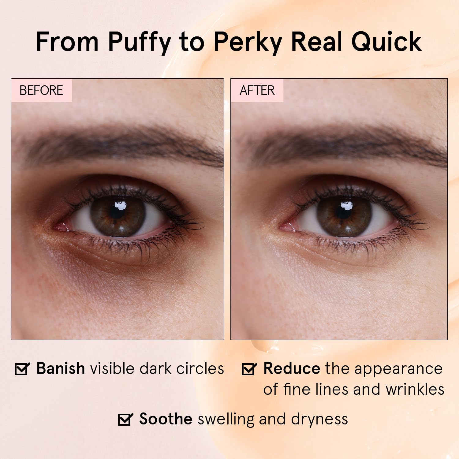 Grace & Stella caffeine-niacinamide formula helps reduce dark circles and puffiness.