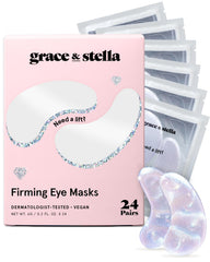 Grace and Stella peptide under-eye patches pack brightening and firming for refreshed eyes