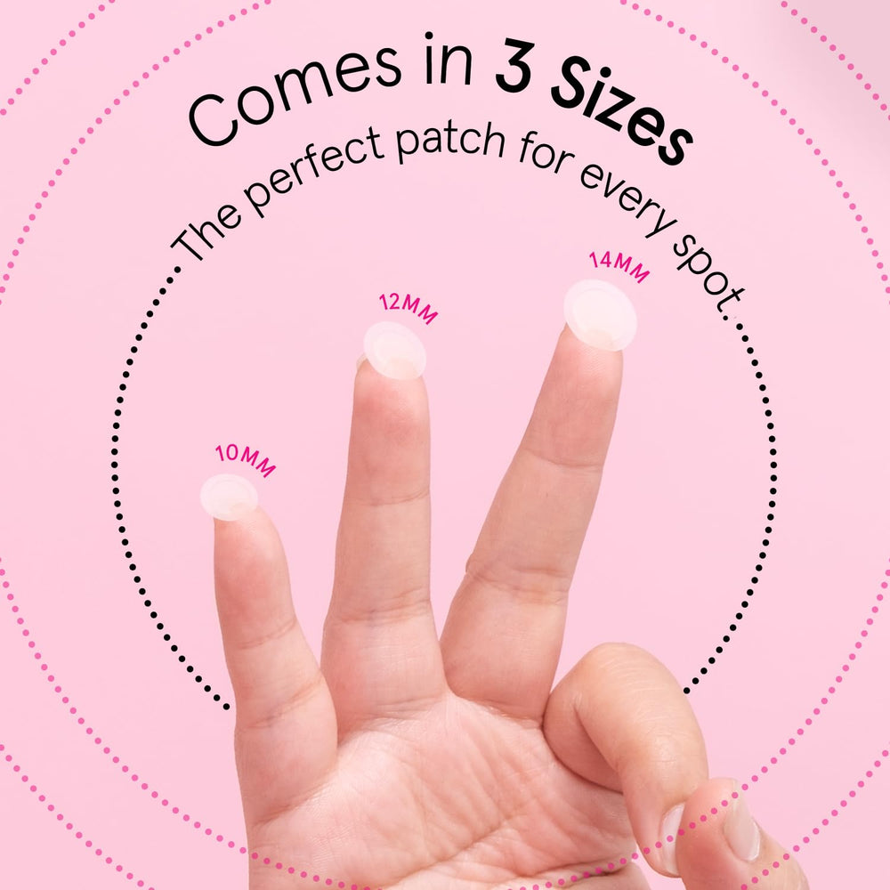 Grace & Stella 10mm patches target tiny zits with near-invisibility.