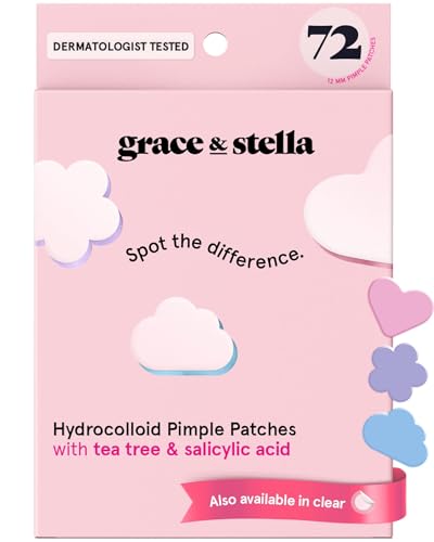 Grace and Stella pore strip packaging closeup for quick zit fixes on the go.