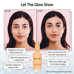 Grace & Stella Vitamin C Serum hyaluronic acid boost emphasizes lasting moisture.