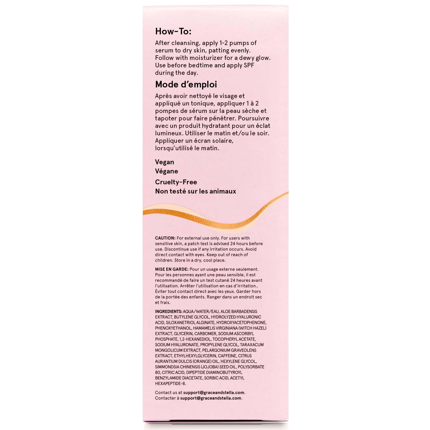 Grace & Stella Vitamin C Serum fits daily spa-like routines.