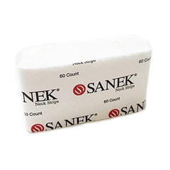Graham Medical Sanek Neck Strips stretch-fit demo image emphasizes comfortable fit