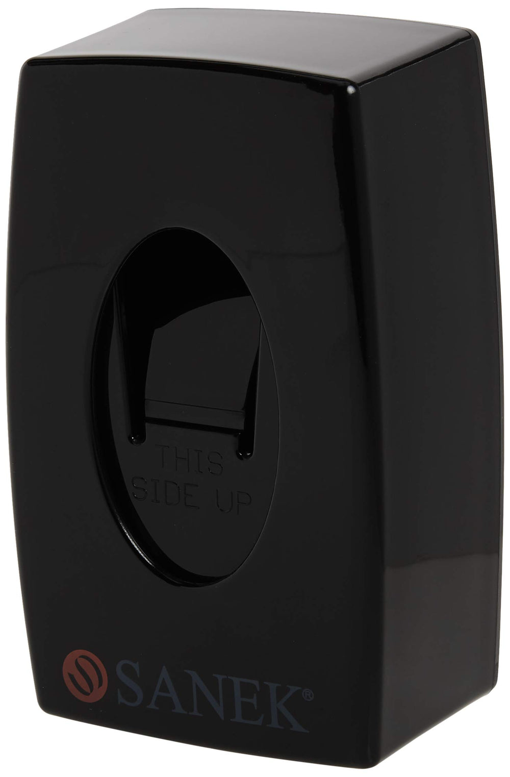 Graham Sanek Dispenser with neck strips stored for ready access