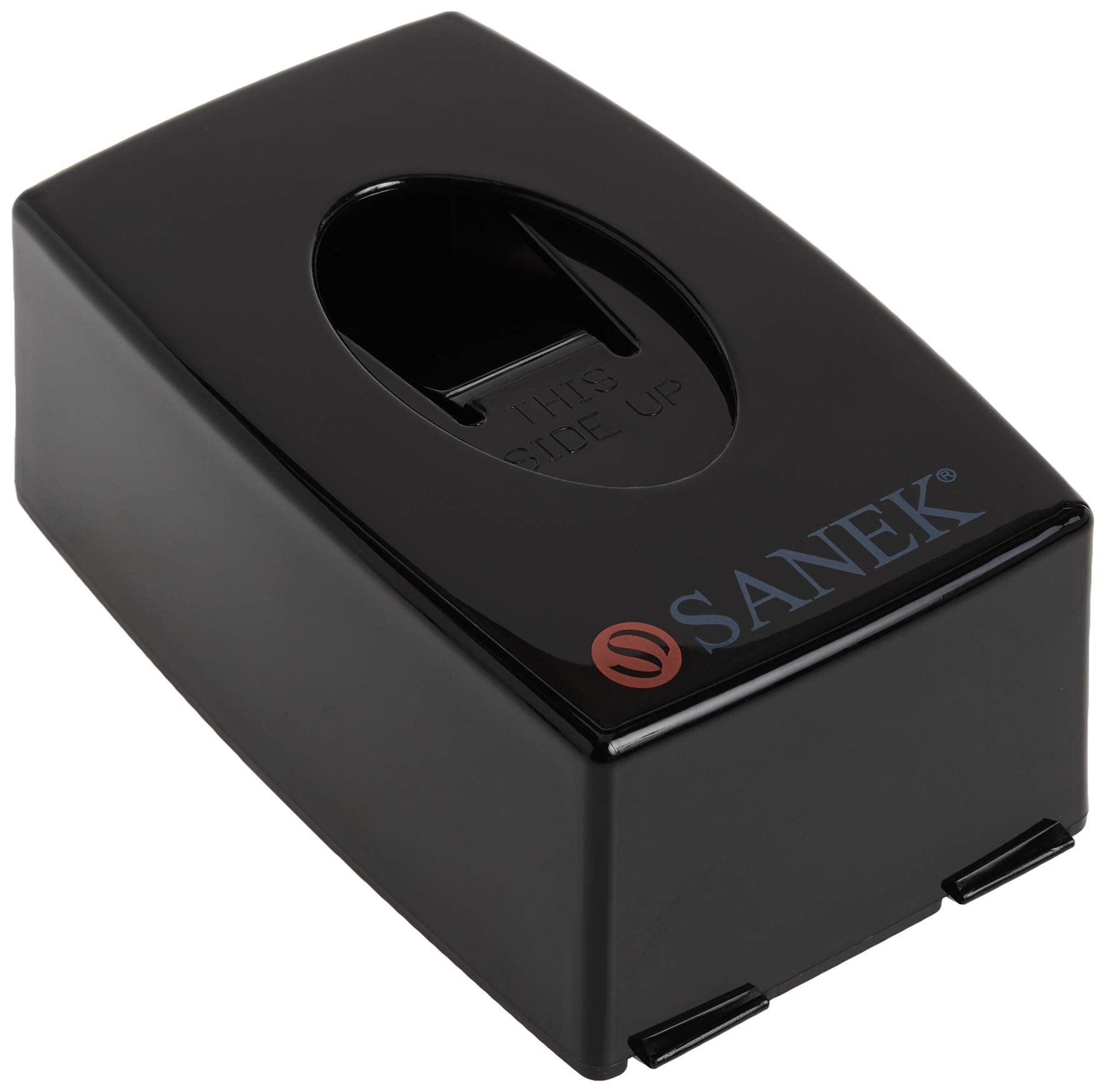 Graham Sanek Dispenser top view shows quick-access neck strips