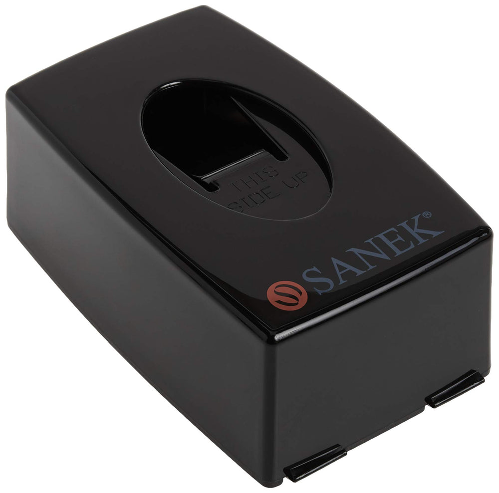 Graham Sanek Dispenser top view shows quick-access neck strips