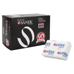 Graham Sanek Neck Strips—soft absorbent tissue around the neck for clean, comfortable grooming.