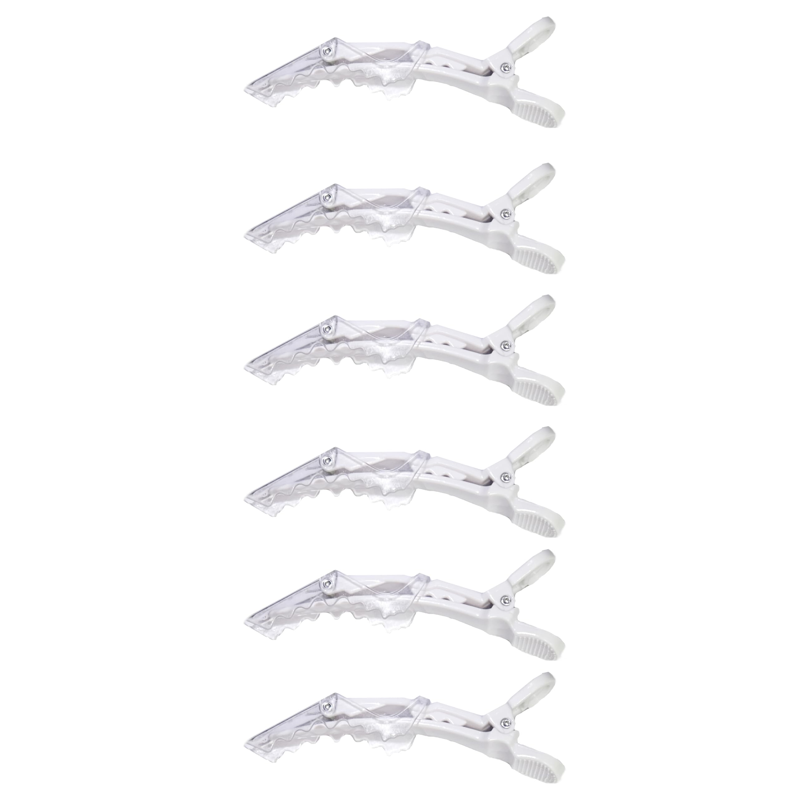 GraLigLuxu clips in use during blow-drying keep sections secure