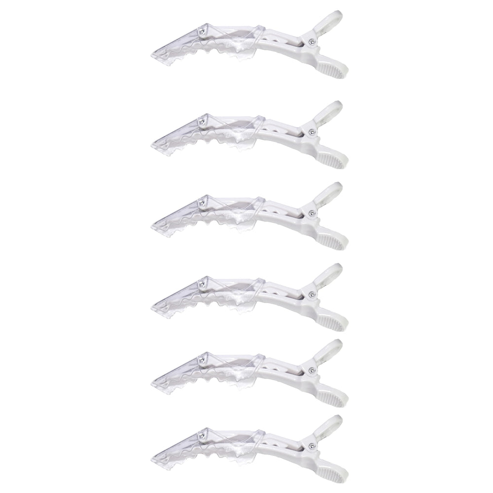 GraLigLuxu clips in use during blow-drying keep sections secure