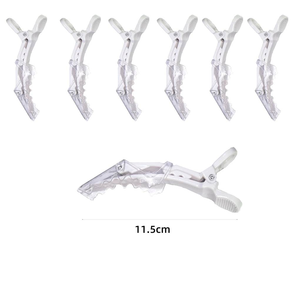 GraLigLuxu alligator clip pack open shows wide teeth for dent-free grip