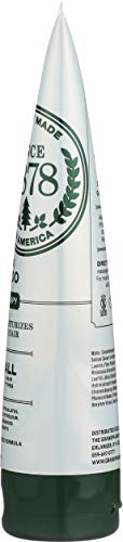 Grandpa's Pine Tar Shampoo 8 oz bottle sits on bathroom counter, convenient size.