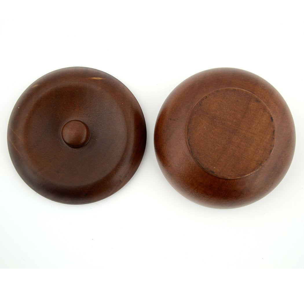Grandslam travel-friendly oak shaving bowl fits compact grooming routines.