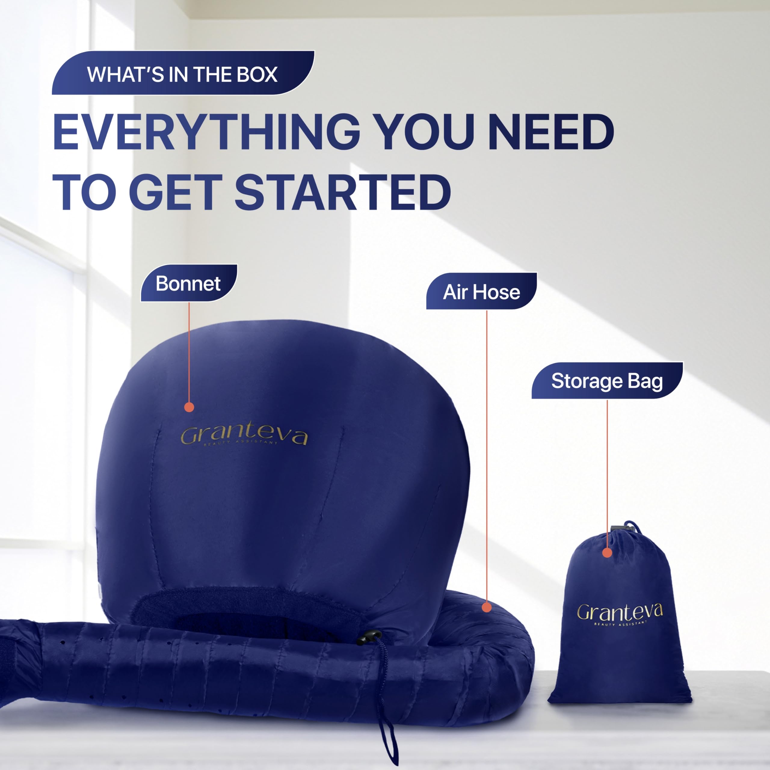 Granteva compact storage design keeps the attachment tidy between uses.