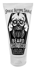 Grave Before Shave Beard Conditioner bottle pour hydrates with argan oil for softer facial hair