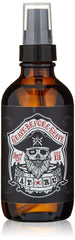 Grave Before Shave Bay Rum beard oil 4oz bottle improves shine and beard health.
