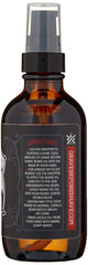 Grave Before Shave Bay Rum oil close-up with coconut notes enhances sensory grooming.