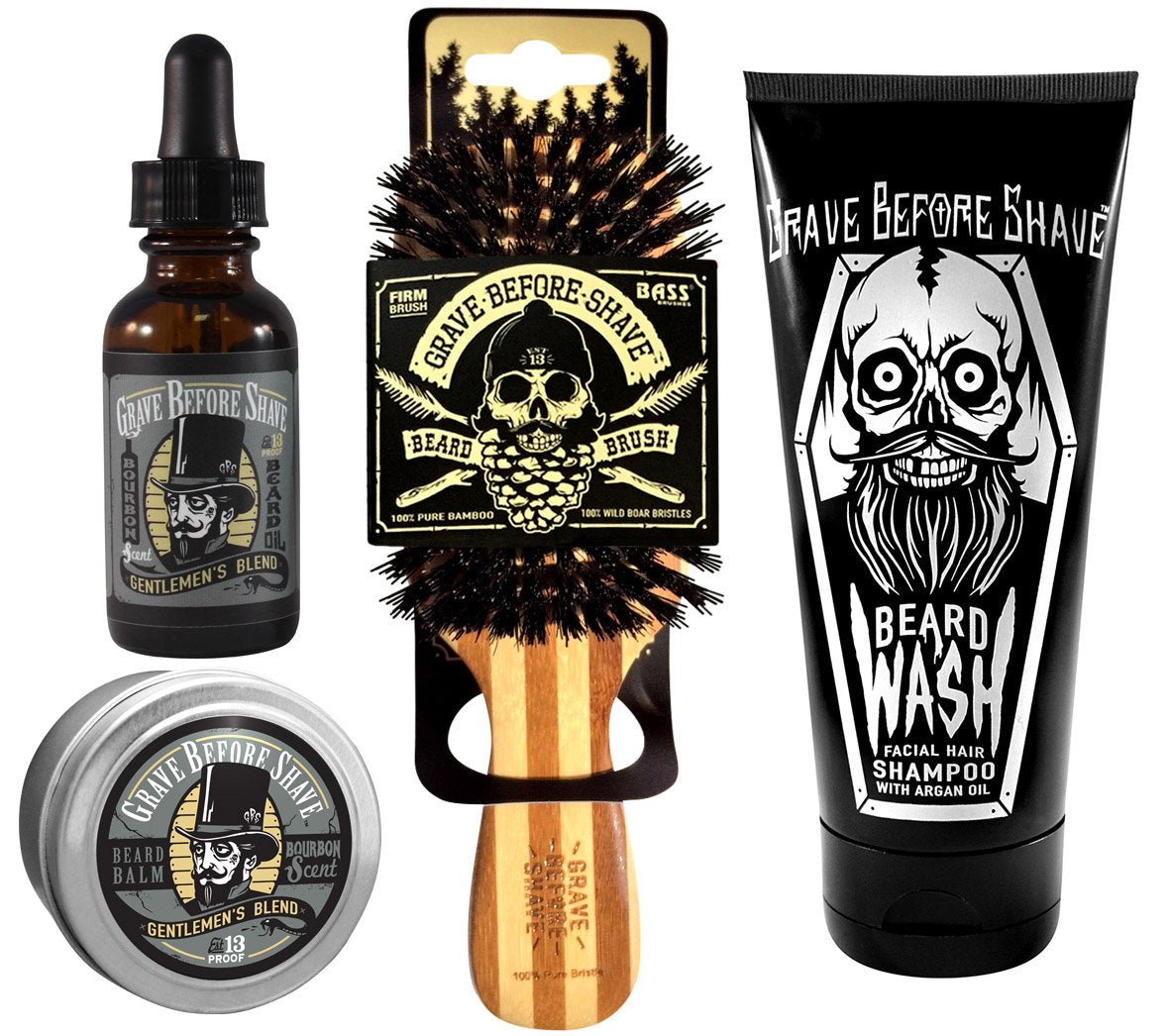 Grave Before Shave beard wash 6oz tube for clean, refreshed beard