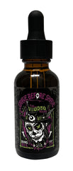Grave Before Shave Voodoo Blend bottle illustrates nourishing formula for healthy beard growth.
