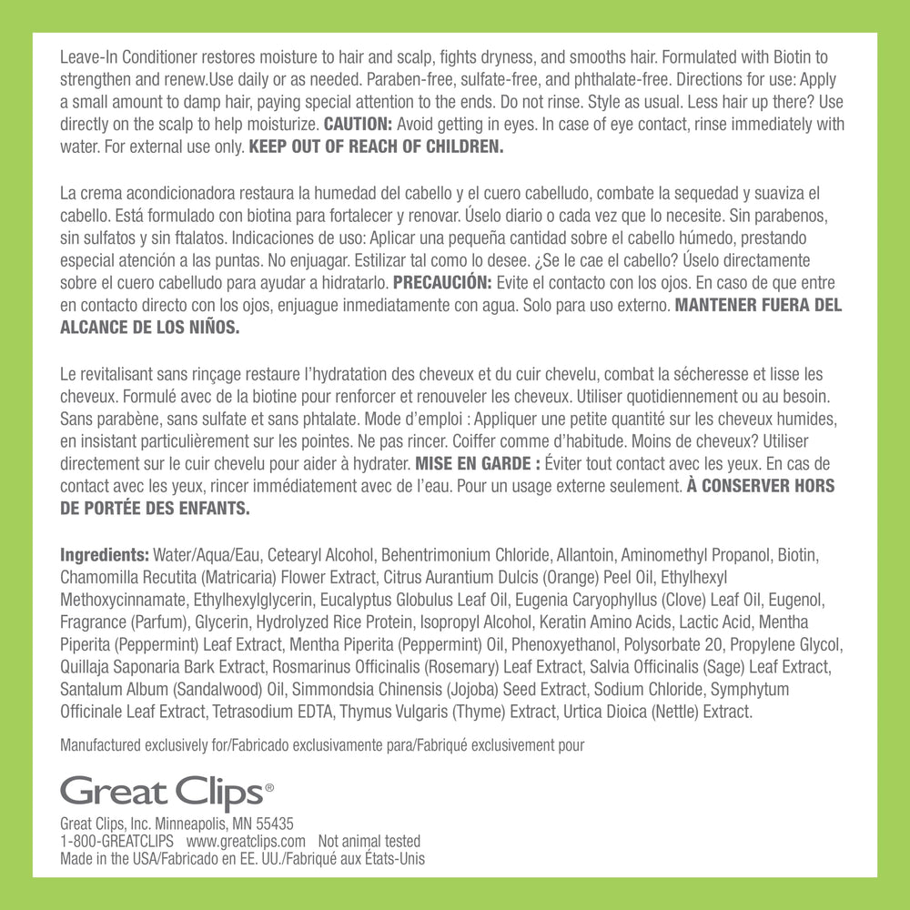 GREAT CLIPS LATITUDE packaging emphasizes recycled bottle materials and eco-friendly design.