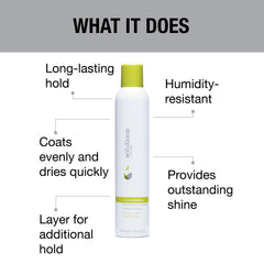 Great Clips Solutions Buildable Hairspray humidity protection keeps styles intact