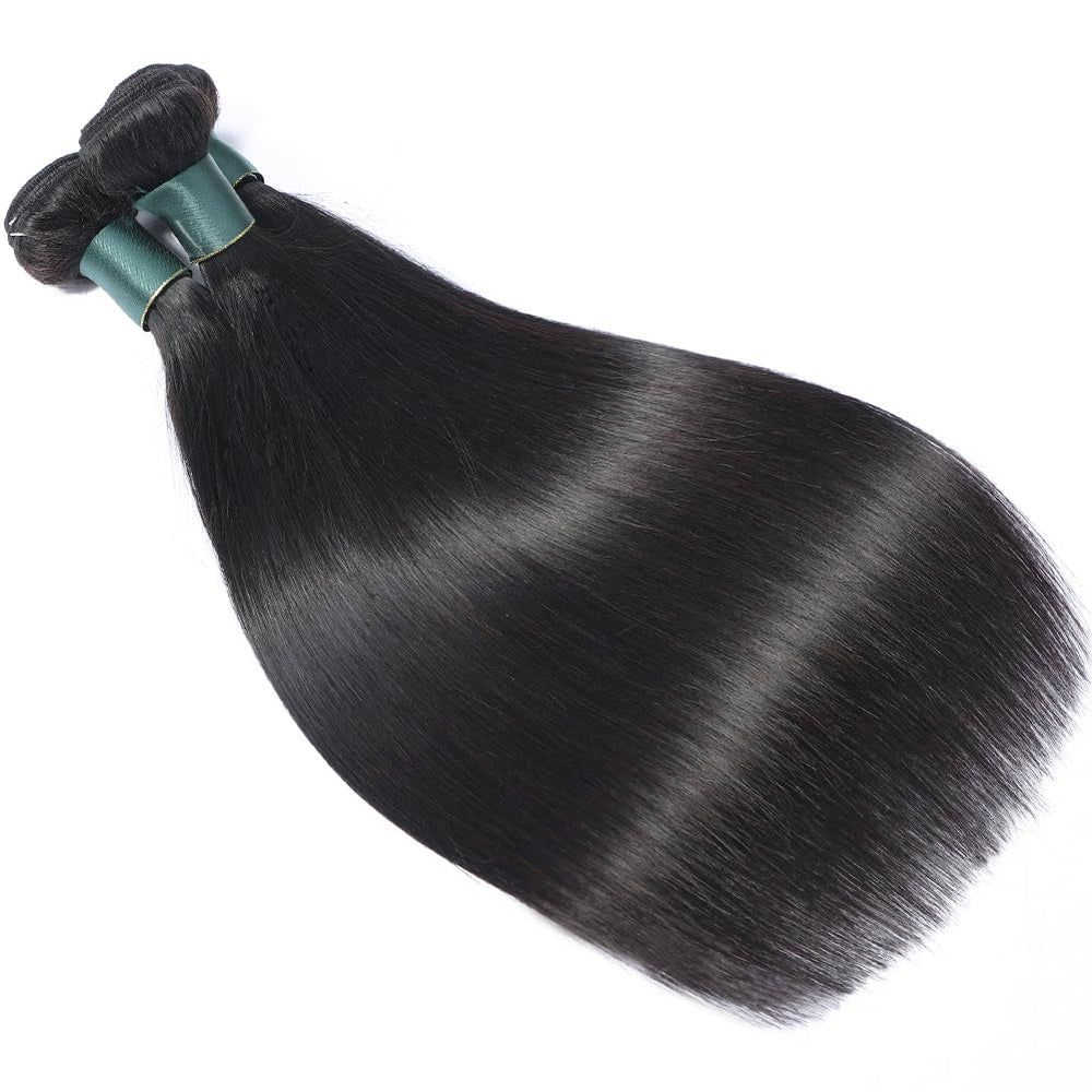 Great Grace 18-inch straight Brazilian hair bundle for natural full-length look.